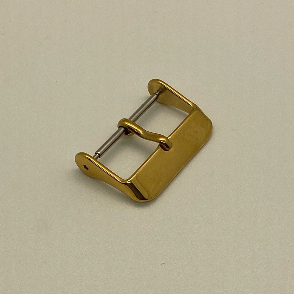 Gold Watch Band Buckle (14-24mm)